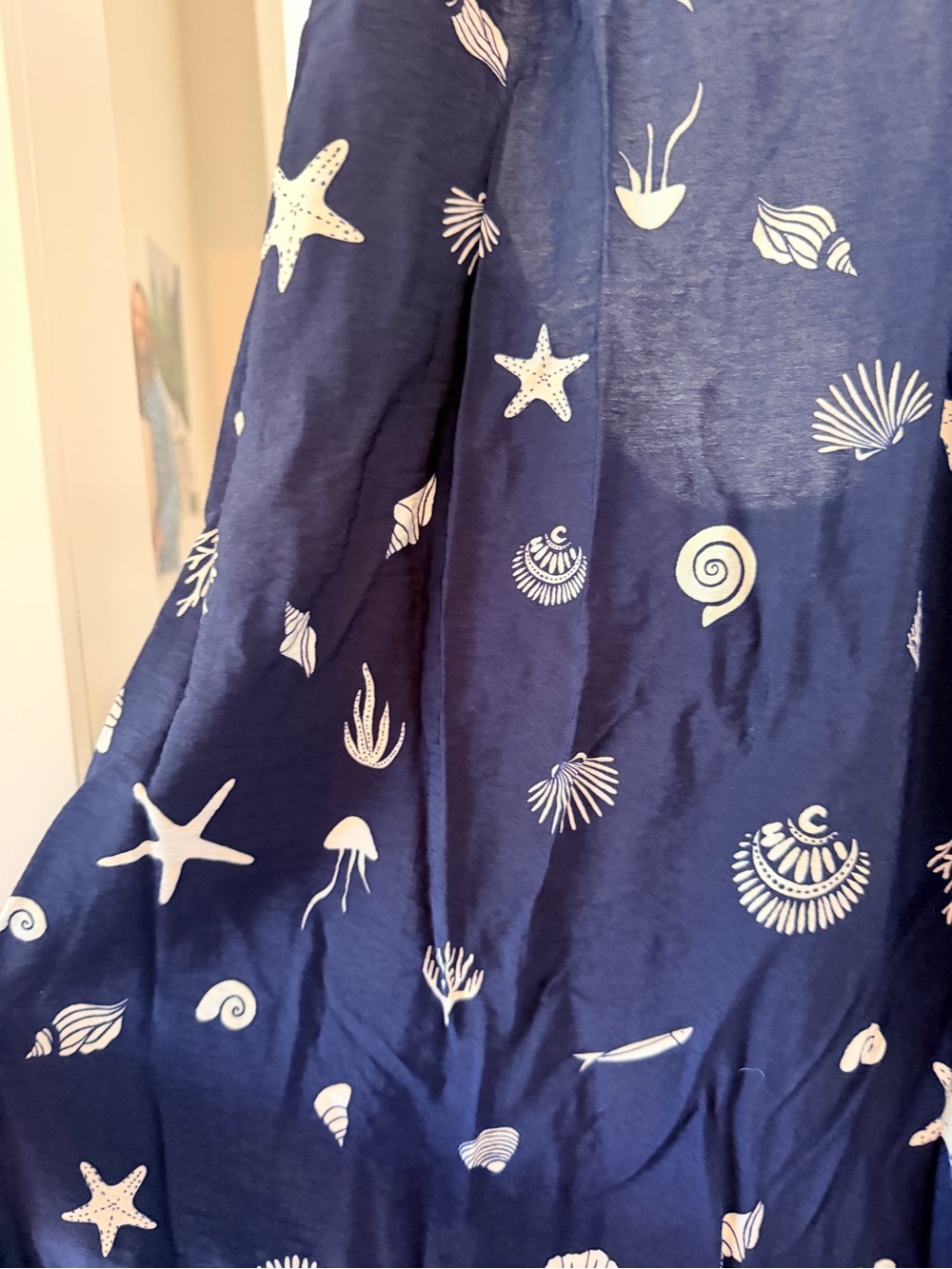 a new day Navy Sea Life Print Maxi Dress - Picture 3 of 5